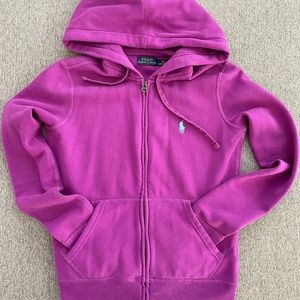 Ralph Lauren Purple Zip-Up Jacket